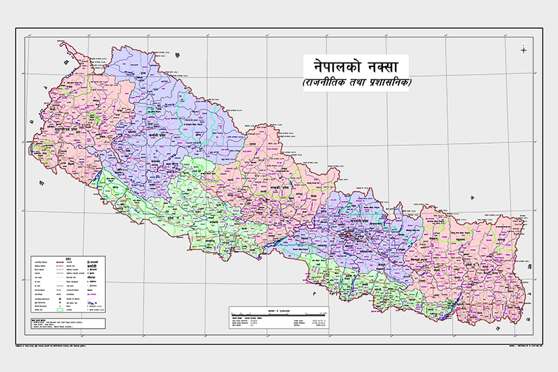 Nepal Map 