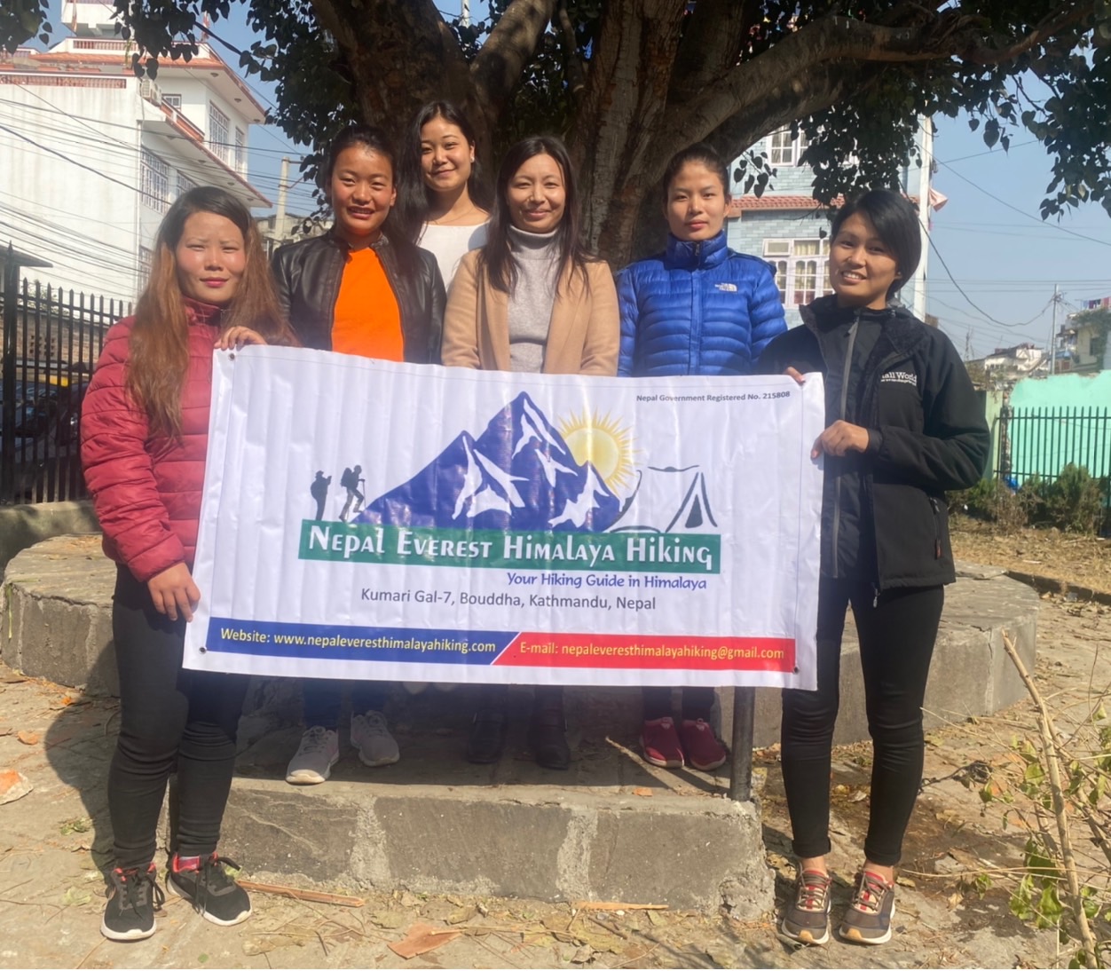 Female Tour Guide in Nepal